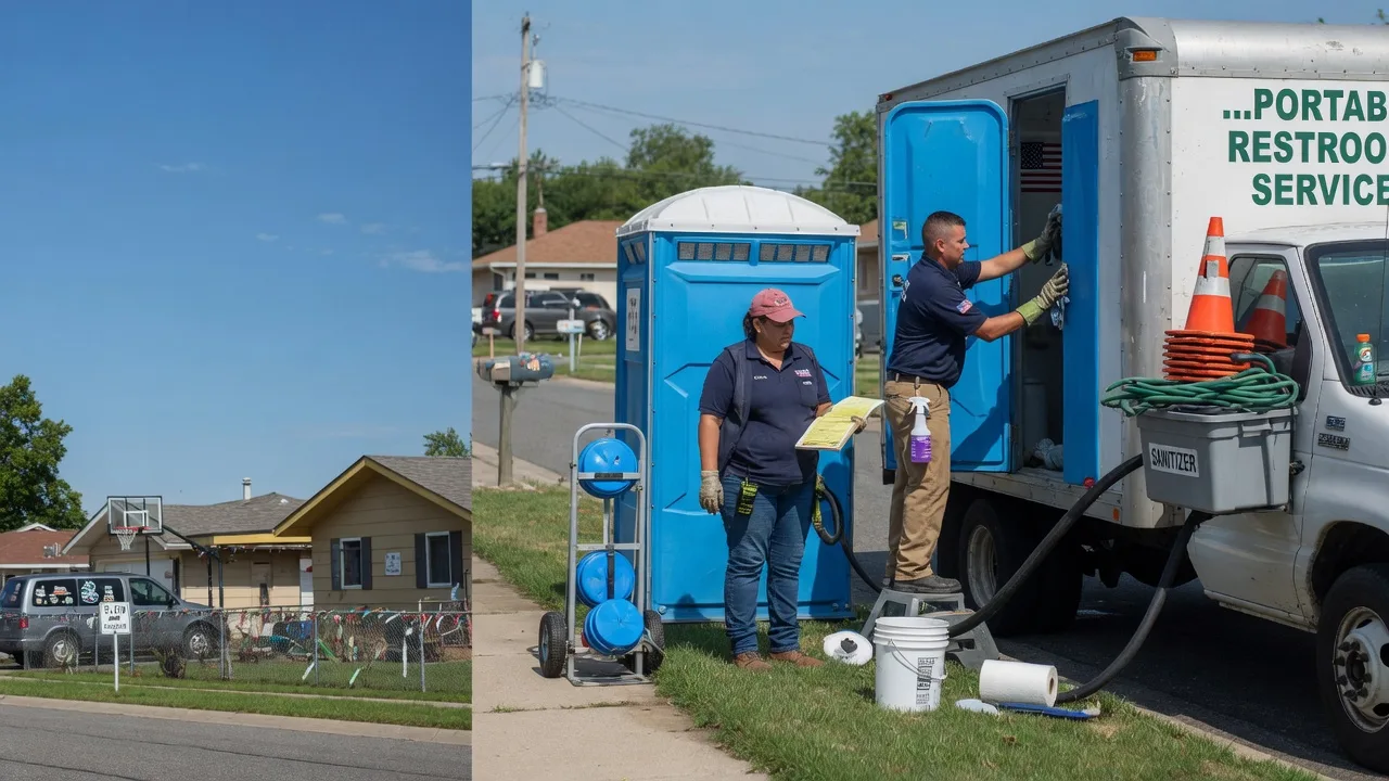 Portable Toilet Rental in Hiwasse, AR near me